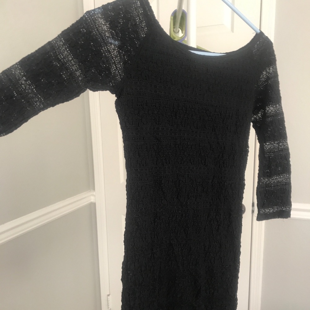 Homecoming dress!! black lace bodycon